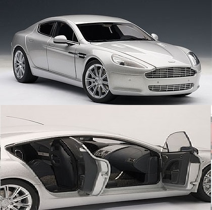 AutoArt 1/18 Austin Martin Rapide Silver